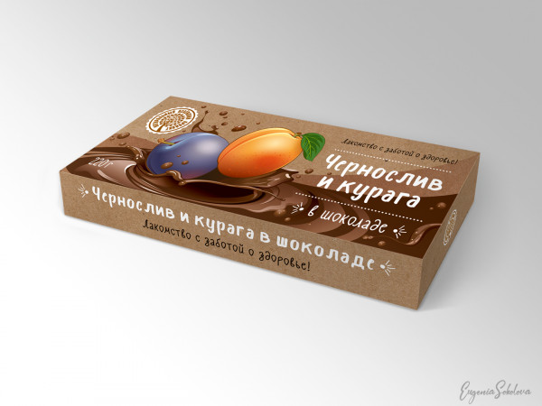 №2 Чернослив и курага в шоколаде, 220г в Кыштыме