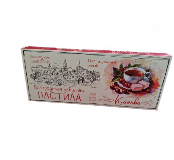 №1 Пастила заварная "Клюква", 250г в Кыштыме