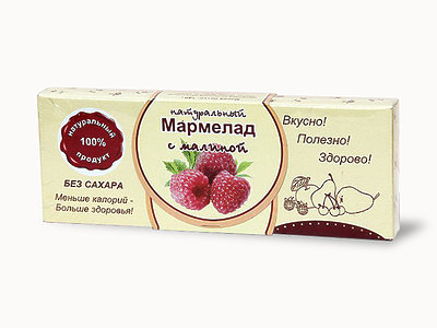  Мармелад натуральный "Малина" 140г в Кыштыме
