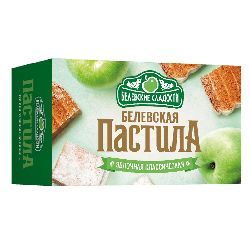  Пастила  200г диетическая КЛАССИКА, НОВЫЙ ФОРМАТ (4 шт по 50гр)   в Кыштыме